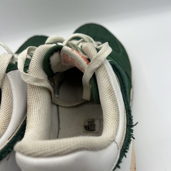 Nike Air Force 1 Low Men’s Size 10 Irish Miami Varsity Green Orange 488298-305 - Picture 8 of 16